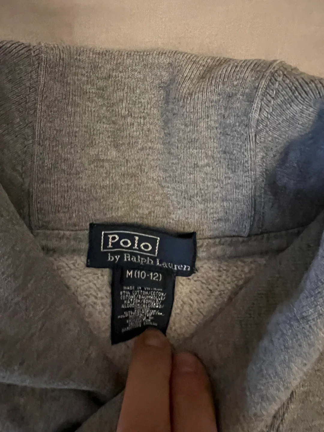 Polo by Ralph Lauren Grey Sweater Size M (10-12) image indicator(2)
