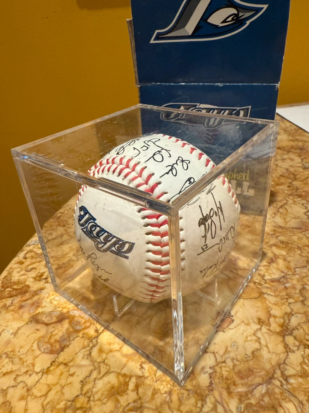 Toronto Blue Jays Autographed Team Ball Replica