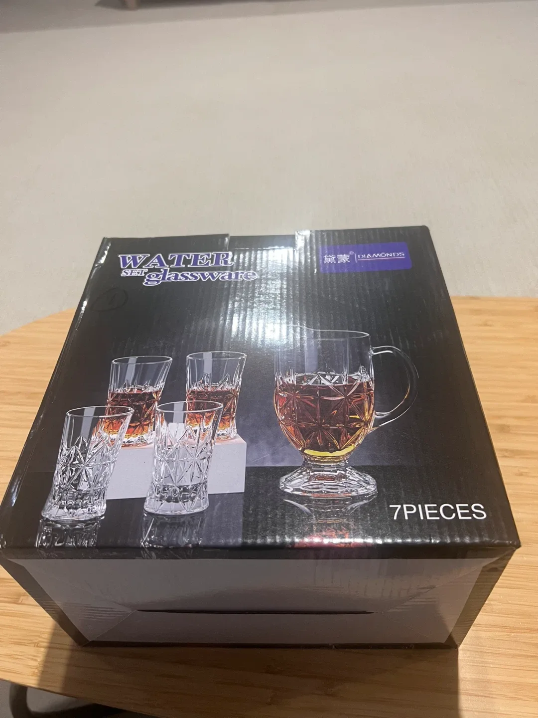 Water Jug and Glasses Set 7 Pieces - New in box! image indicator(2)