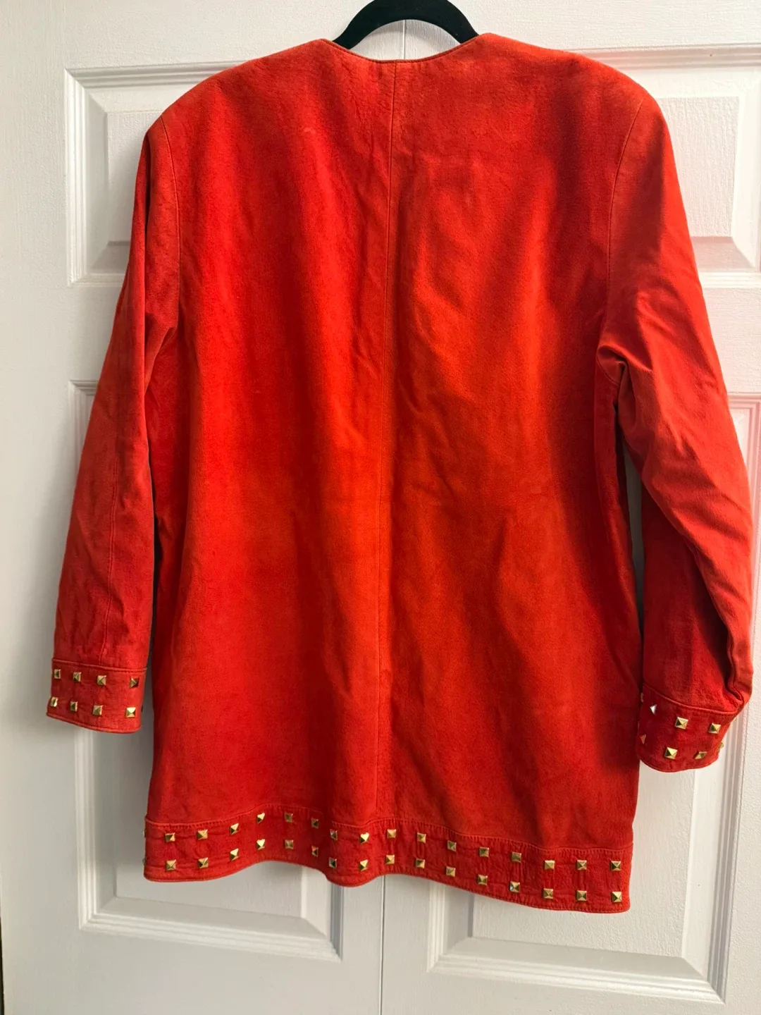 Danier red Suede Jacket image indicator(4)