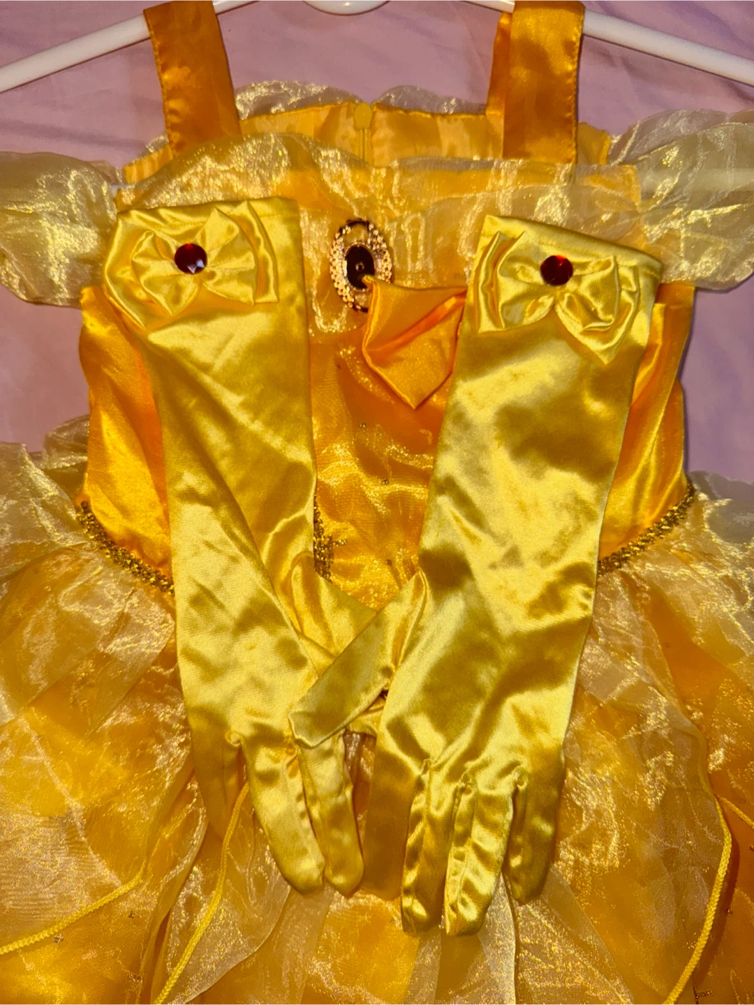 Belle Princess Costume Dress - Size 120 - photo 4