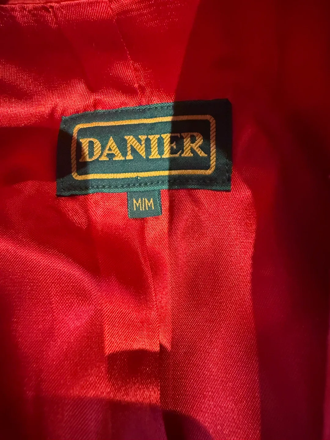 Danier red Suede Jacket image indicator(6)