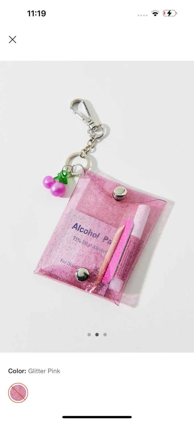 Nail Fix It Kit - Glitter Pink