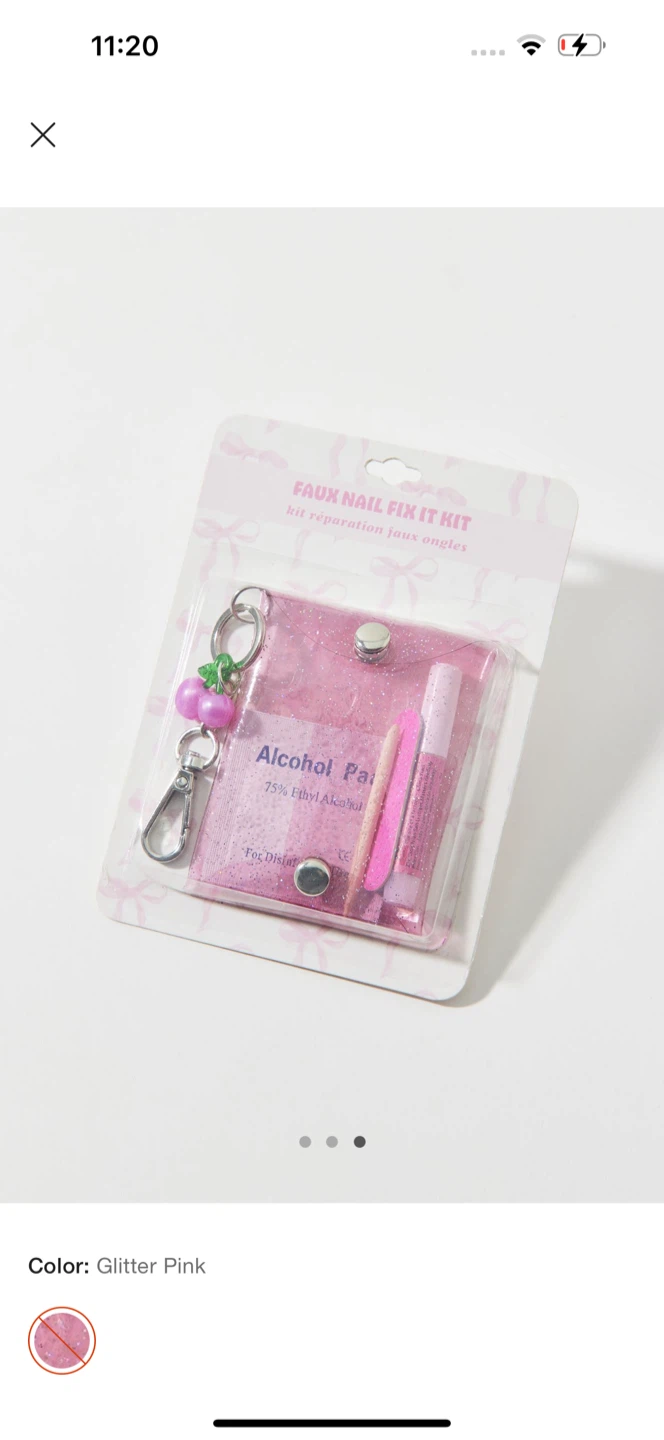 Nail Fix It Kit - Glitter Pink - photo 3