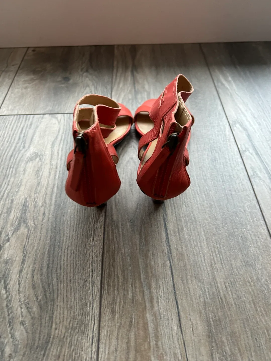 Nine West Orange Sandals, Size 7.5 image indicator(2)