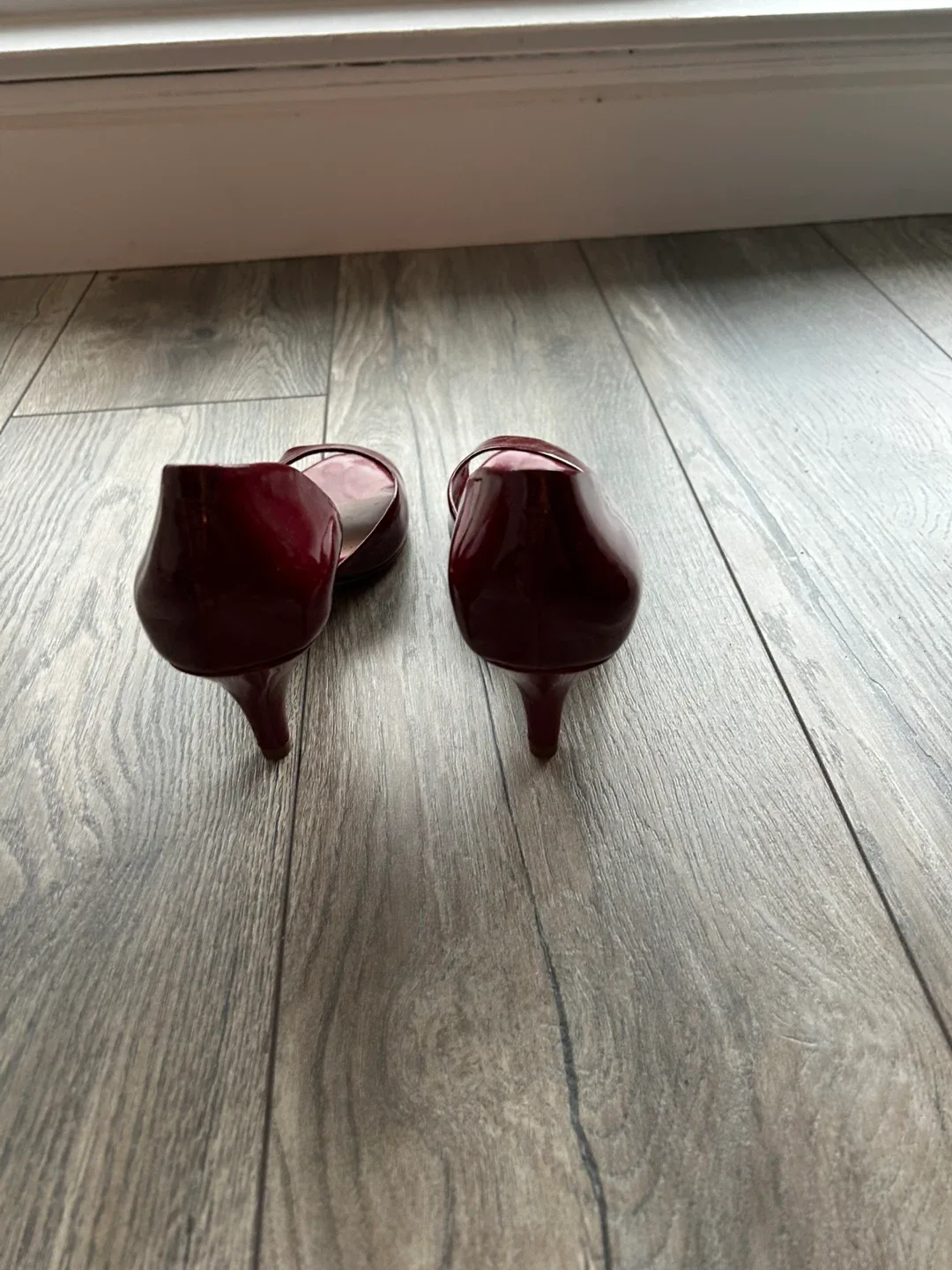 Jessica Simpson Red Patent Heels - Size 7.5 image indicator(2)