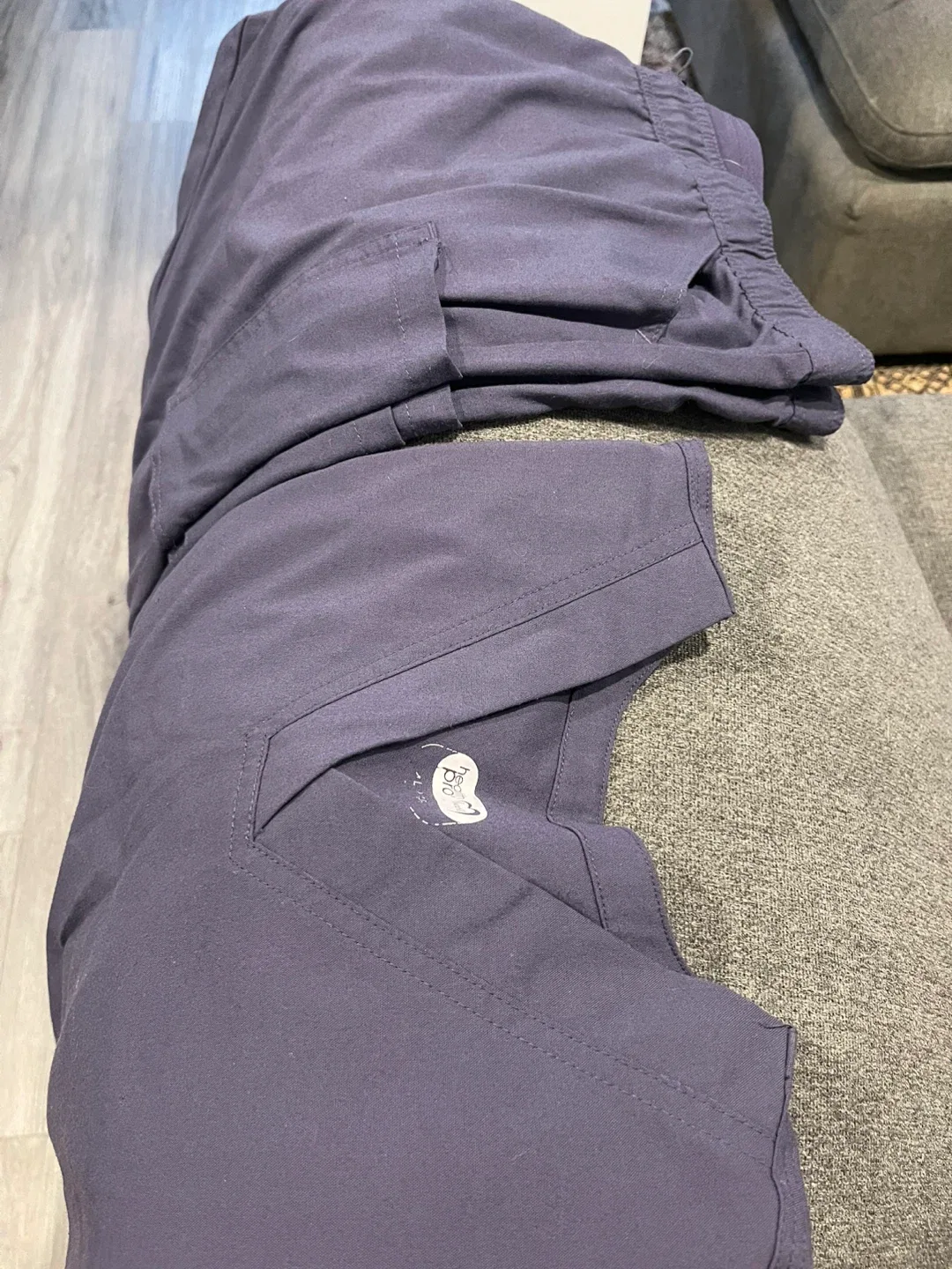 Tops and bottom Scrubs - Navy Blue/ Grey 10.00 each image indicator(3)