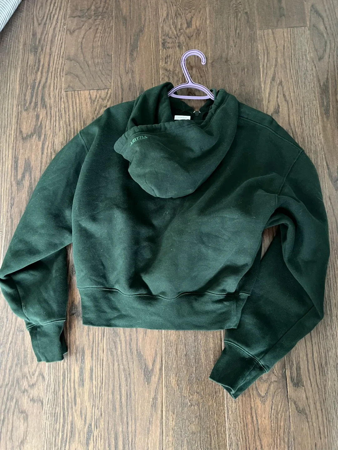 Aritzia Sweatfleece Boyfriend Zip Hoodie - Size S image indicator(2)