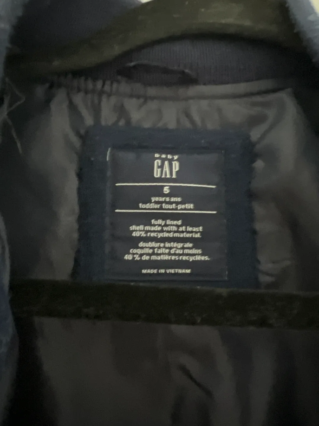 GAP Varsity Jacket - Size 5 Years image indicator(2)