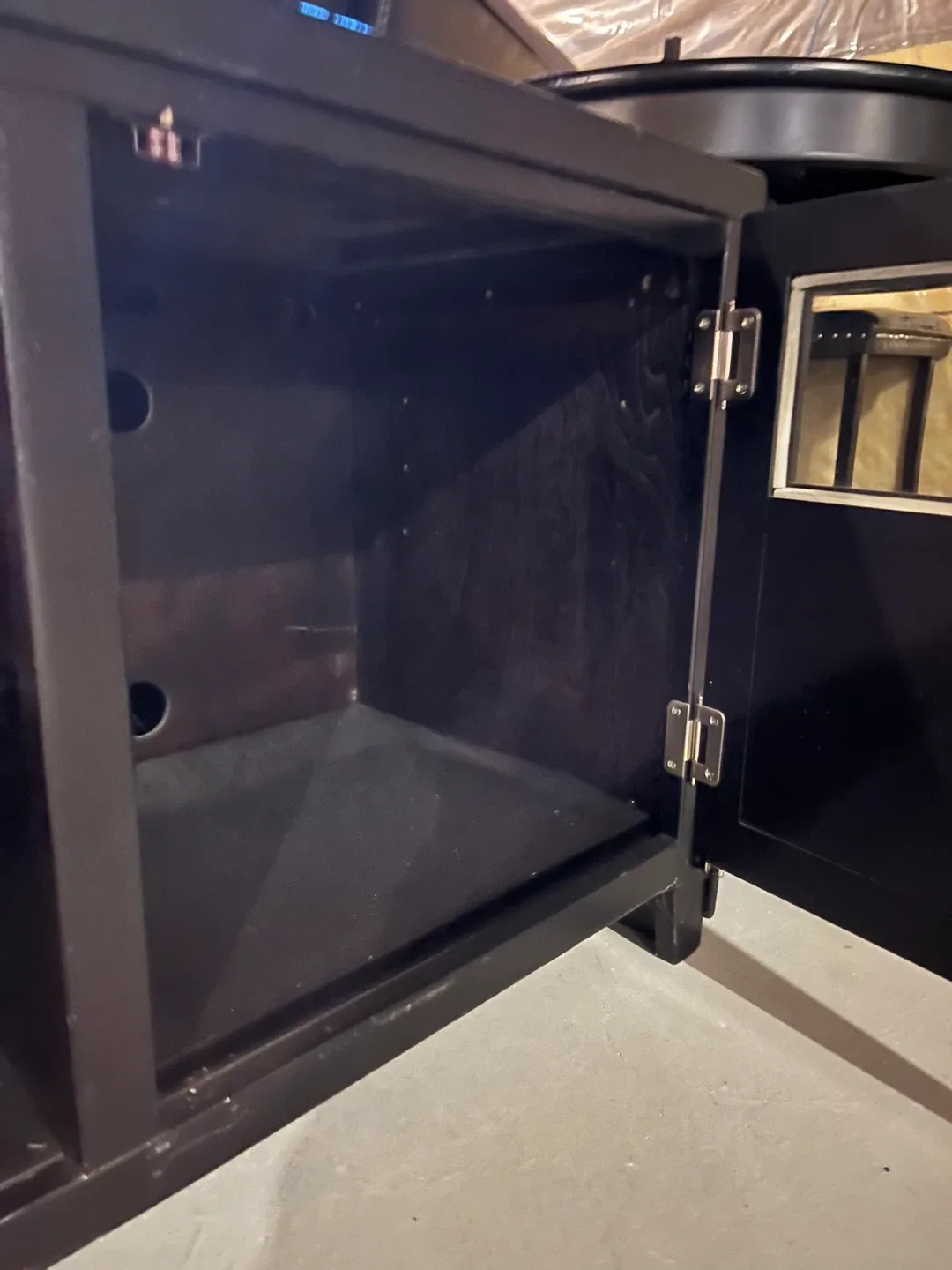 Black TV Stand Cabinet image indicator(2)