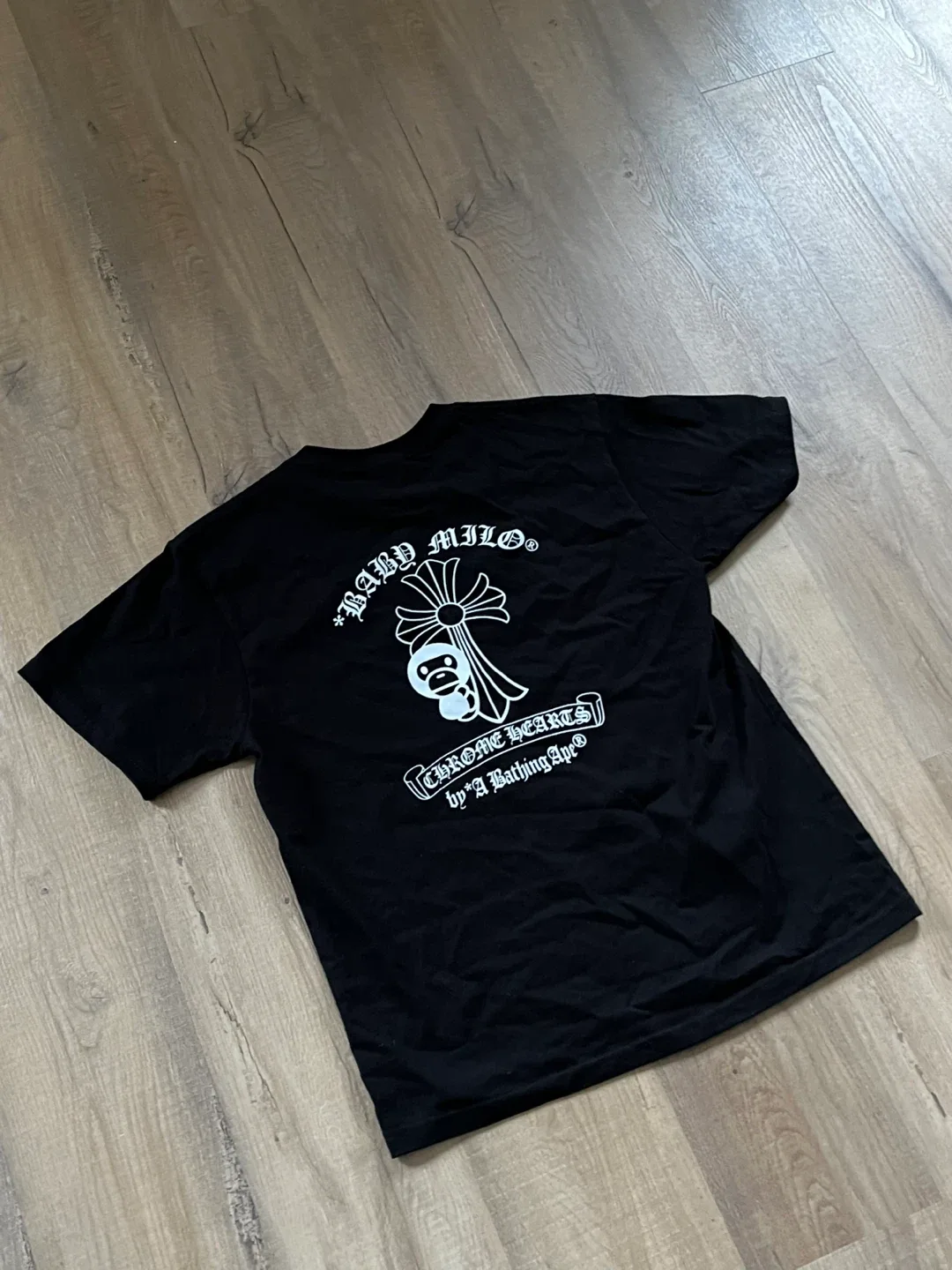 Chrome Hearts x BAPE Black T-Shirt - Size M image indicator(3)