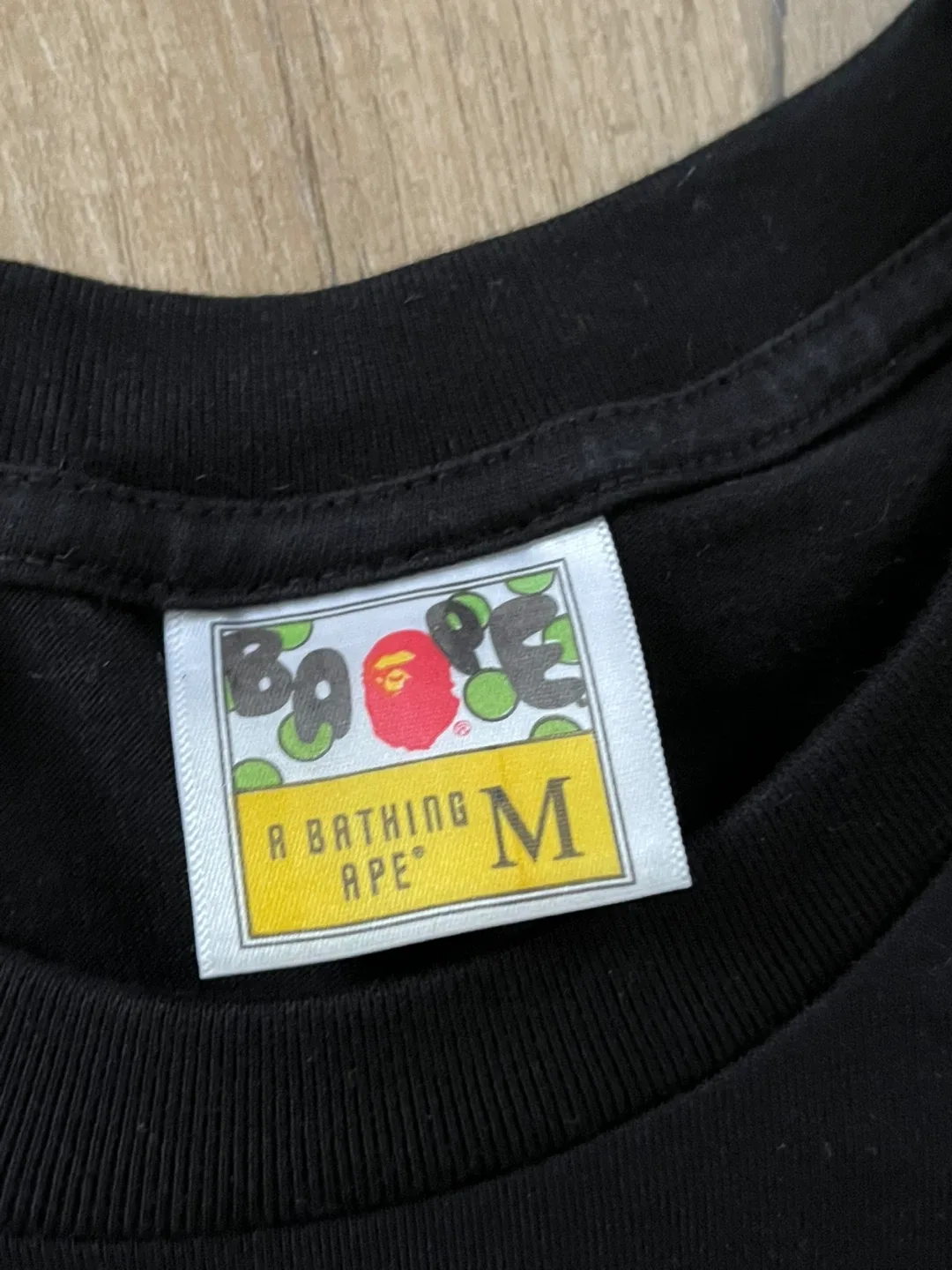 Chrome Hearts x BAPE Black T-Shirt - Size M image indicator(2)