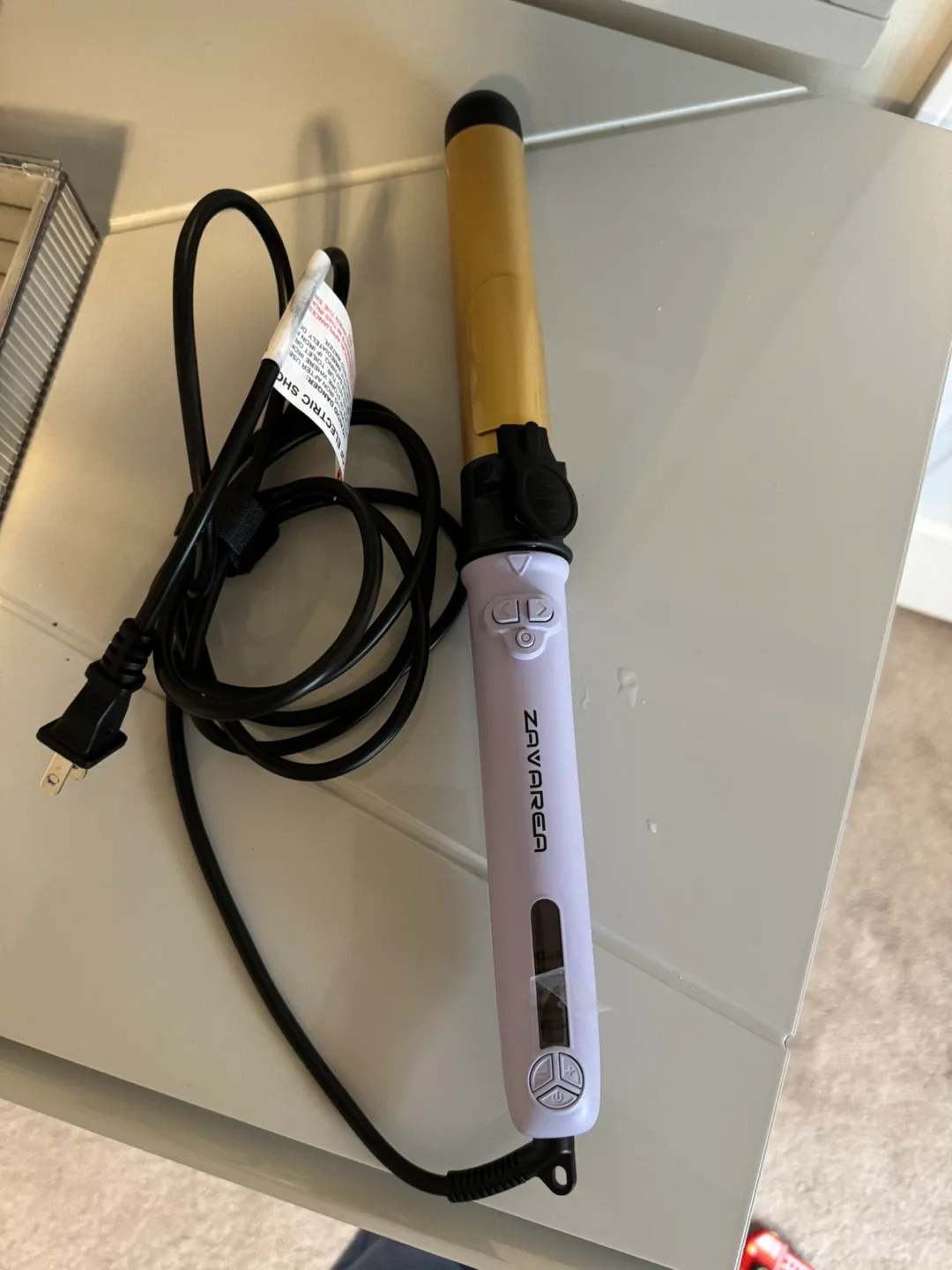Zavarea Rotating Curling Iron, 1 Inch image indicator(2)