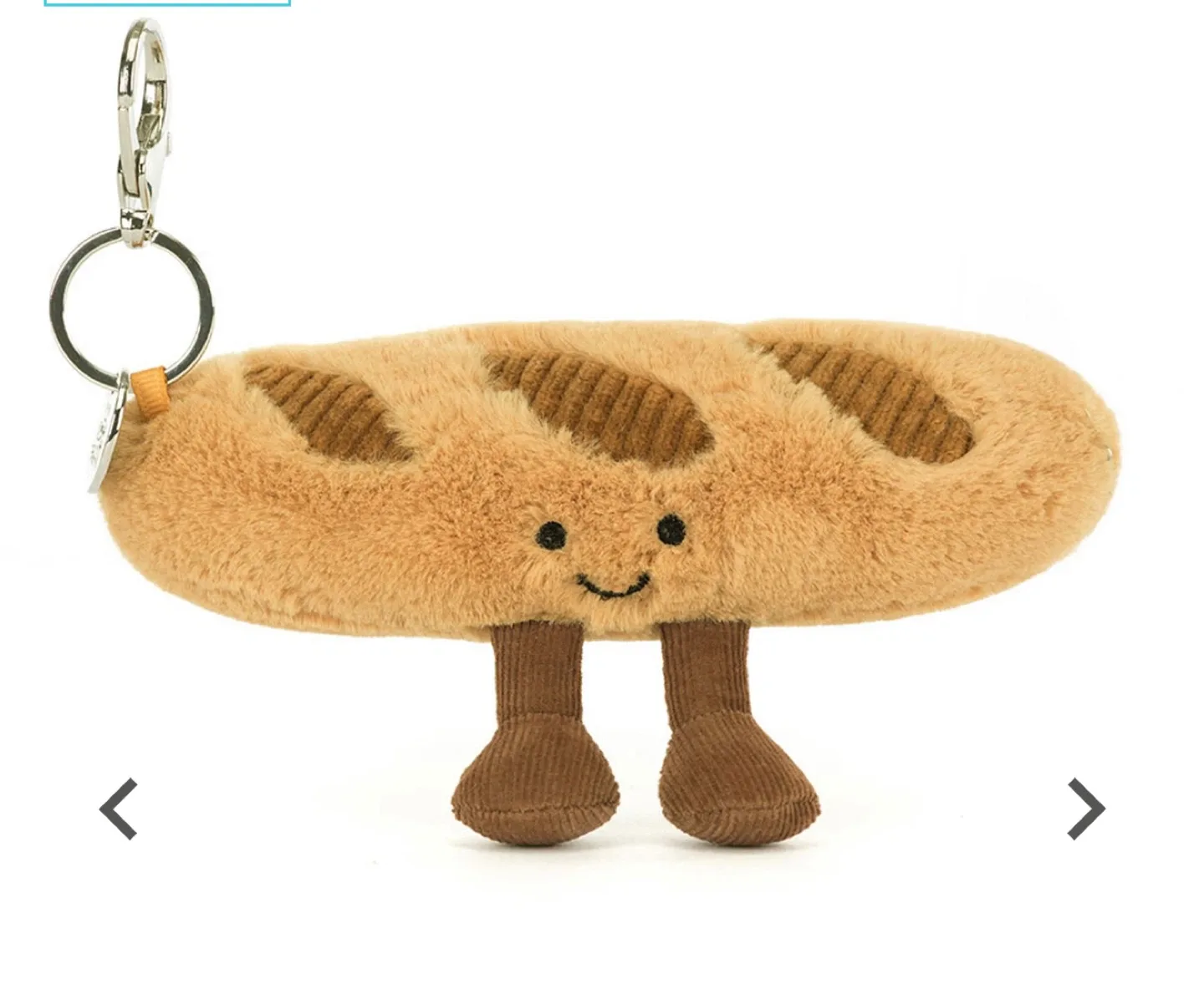 Jellycat Amuseable Baguette Bag Charm image indicator(2)