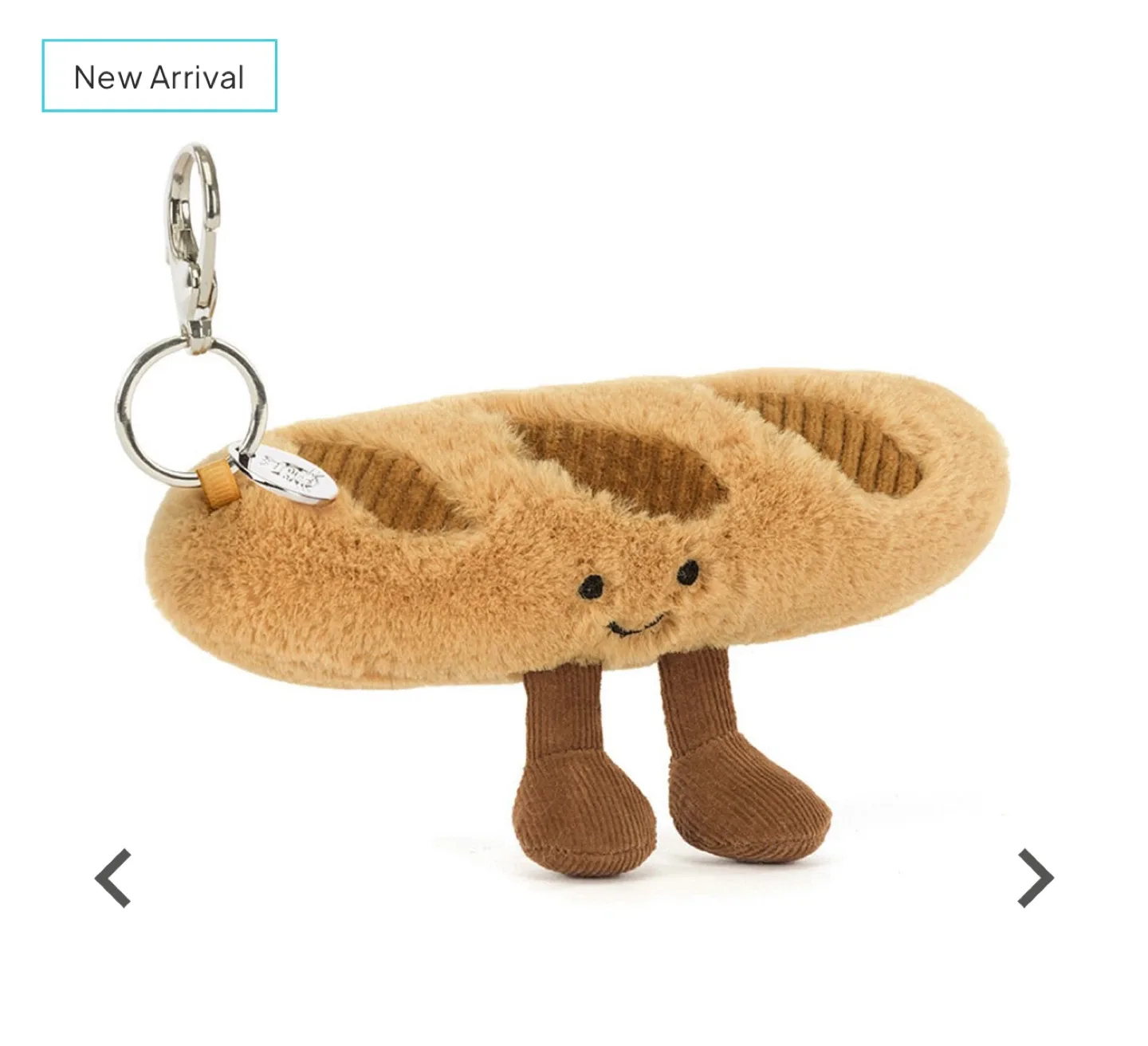 Jellycat Amuseable Baguette Bag Charm image indicator(3)