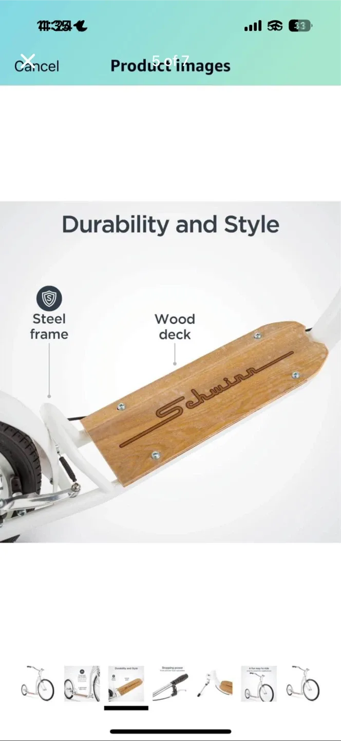 Schwinn Adult Scooter - White image indicator(3)