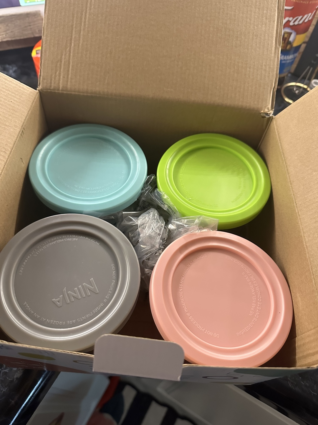 Ninja CREAMi Pints with Lids - Set of 4
