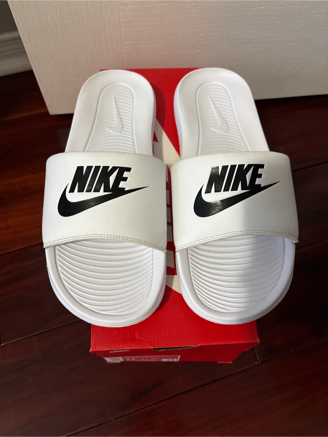 Nike Victori One Slide - White, Size 11 - photo 4