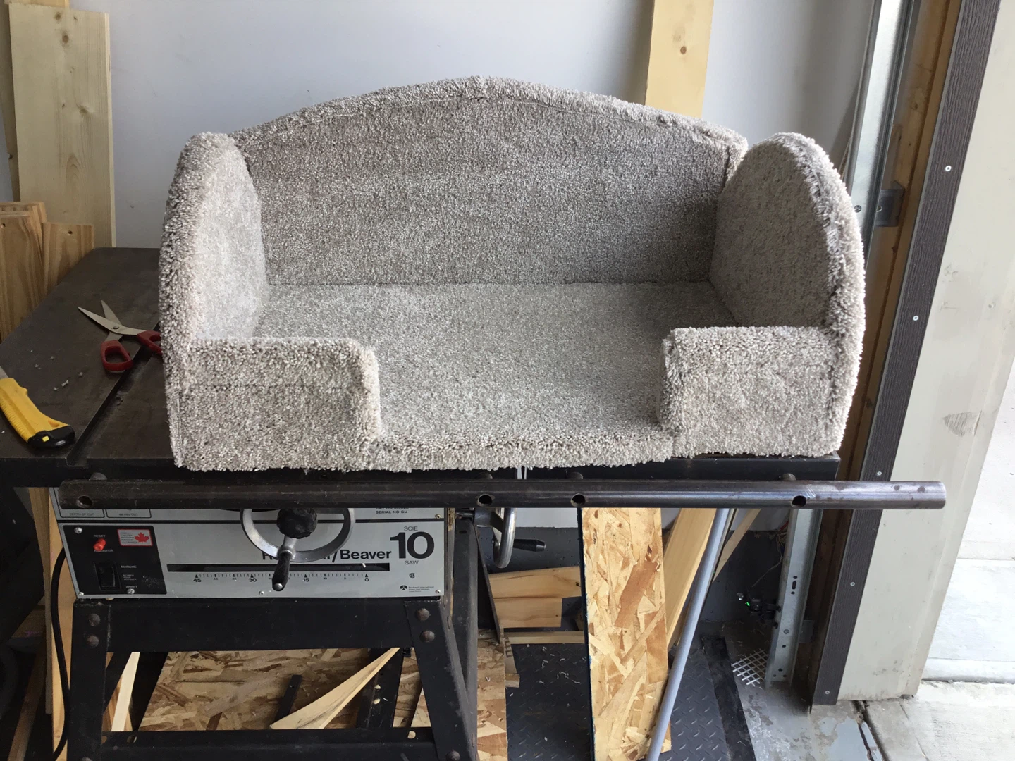 Cozy Beige Pet Bed