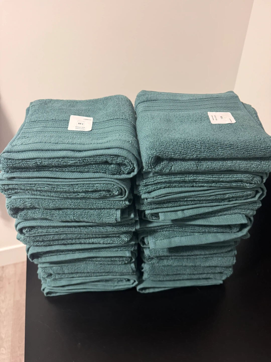 hometrends SPA Hand Towels - Teal, Cotton