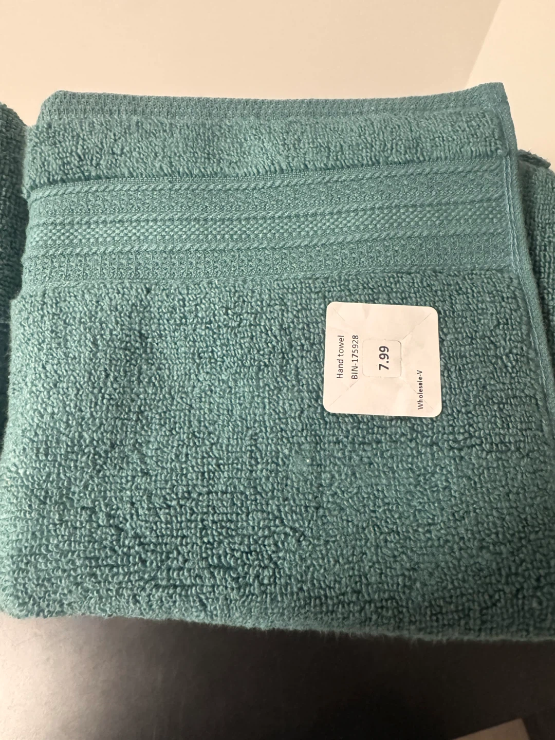 hometrends SPA Hand Towels - Teal, Cotton - photo 2