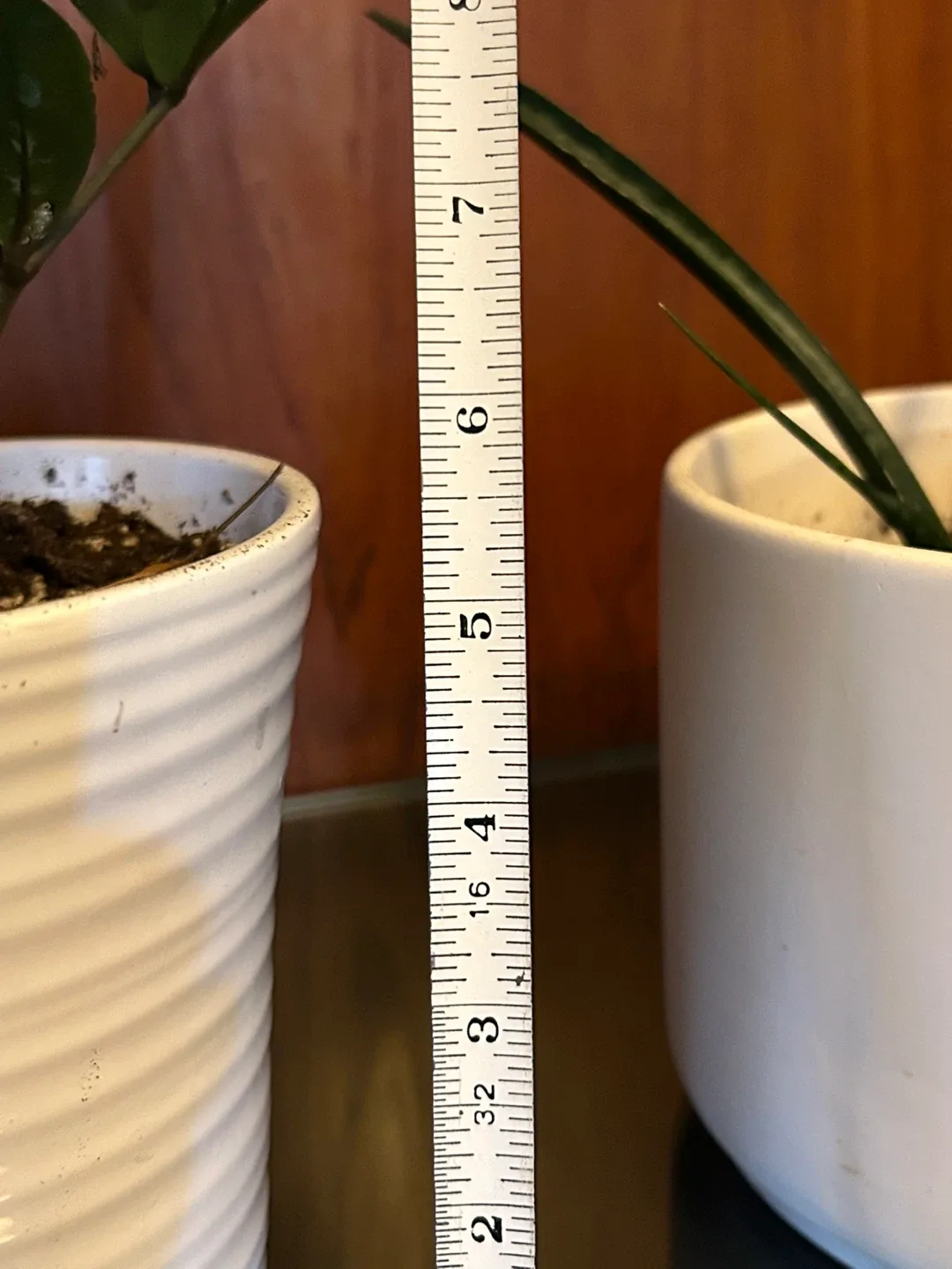 $4 each multiple Plant pots 5/6 inch tall white  gardening image indicator(9)