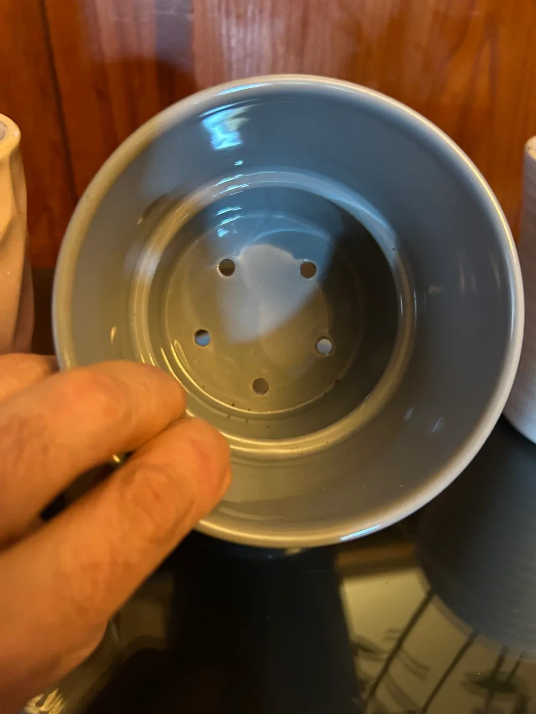 $4 each multiple Plant pots 5/6 inch tall white  gardening image indicator(7)