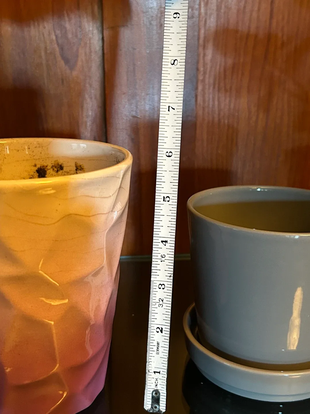 $4 each multiple Plant pots 5/6 inch tall white  gardening image indicator(8)