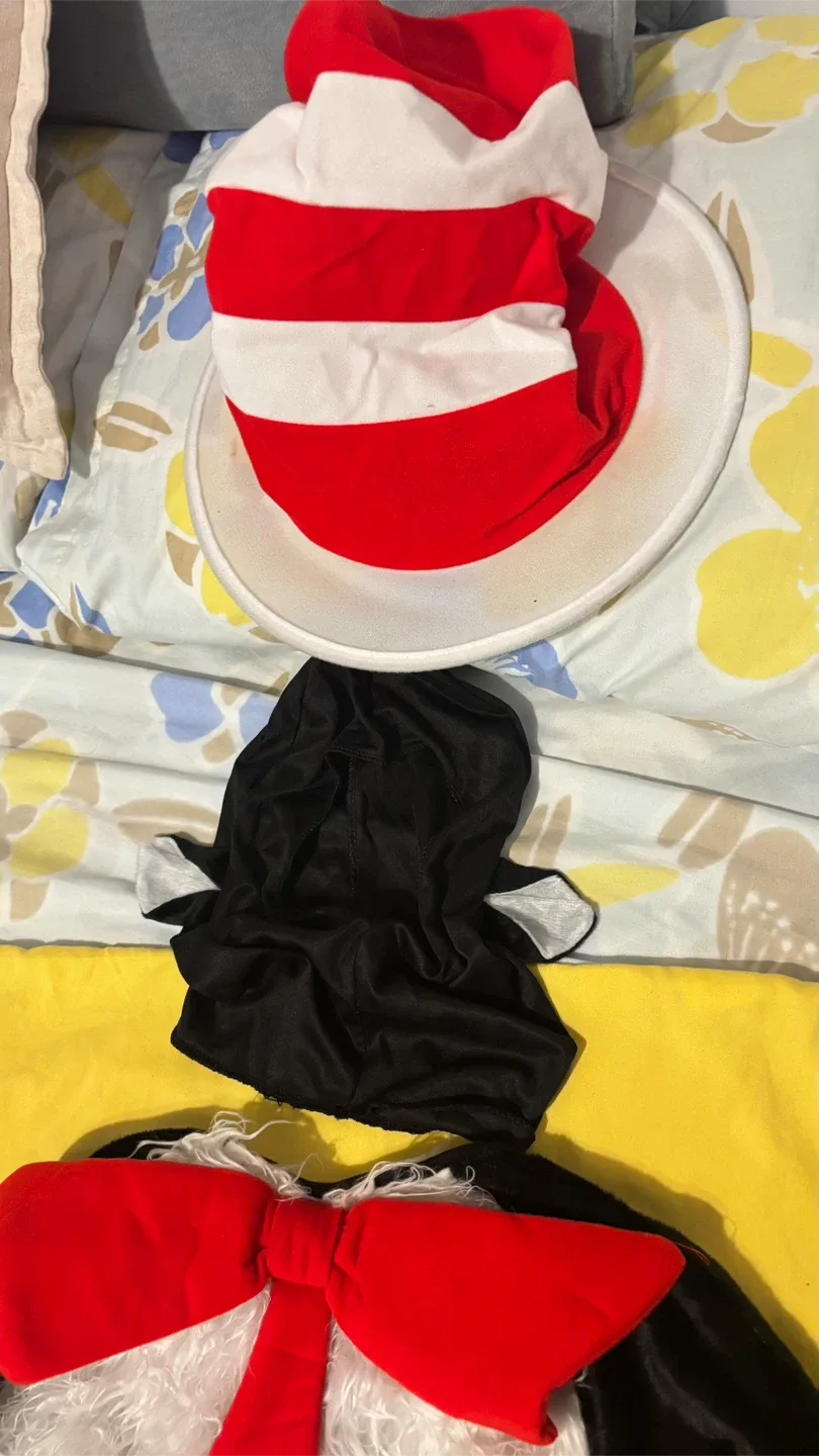 Cat in the Hat Costume - Adult Size image indicator(3)