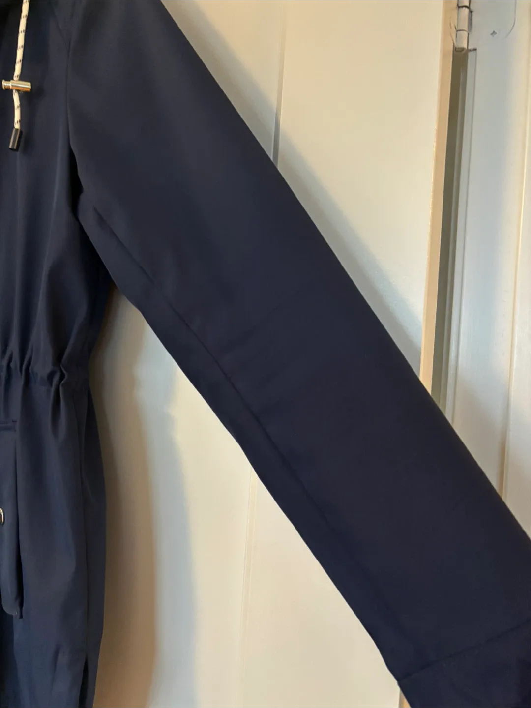 Women’s Weatherproof Navy Hooded Jacket (Size S) image indicator(3)