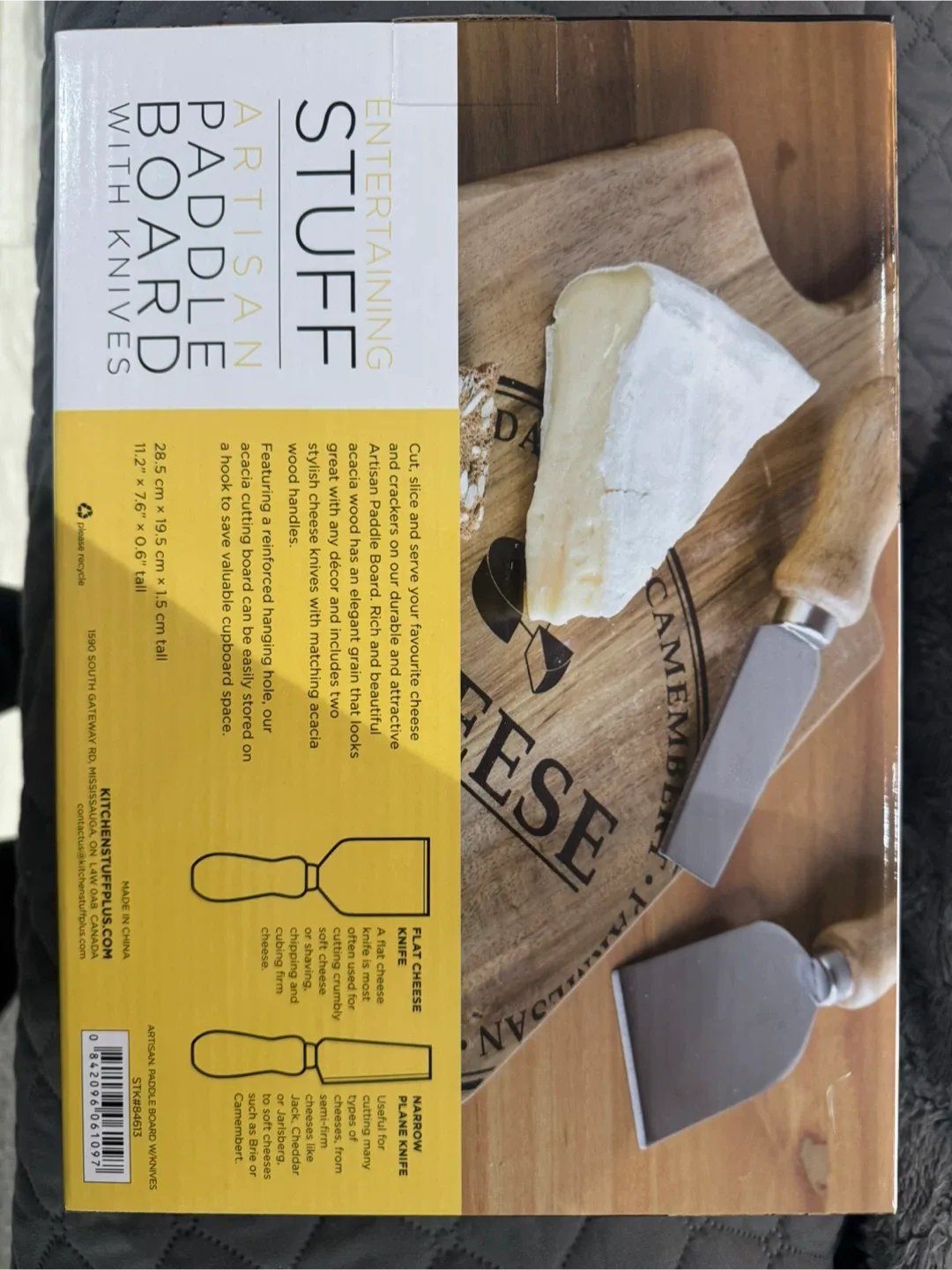 Entertaining Stuff Artisan Paddle Board with Knives image indicator(2)