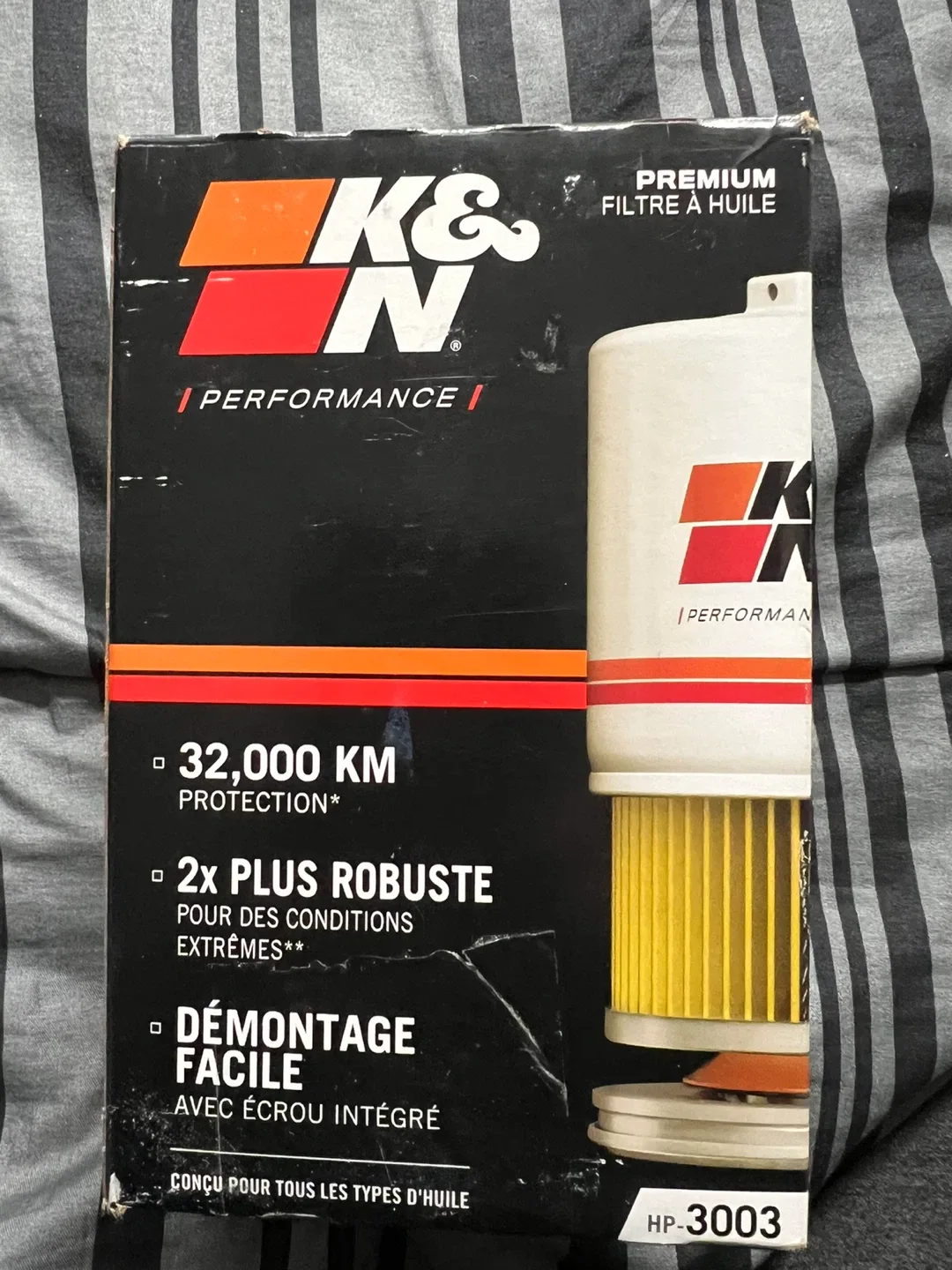 K&N Premium Oil Filter HP-3003 image indicator(2)