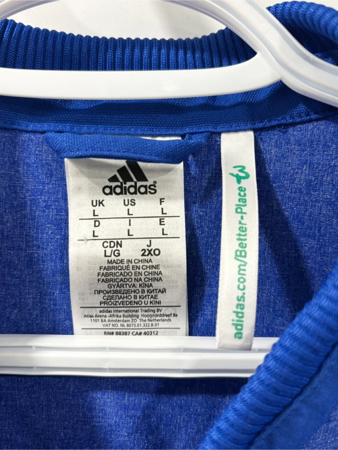 Real Madrid Jacket Training Soccer Football Anthem by Adidas image indicator(4)