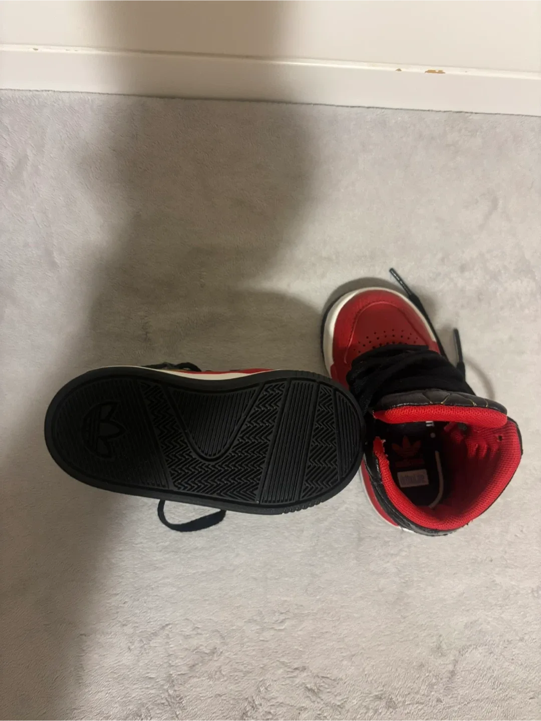 Adidas Kids' High-Top Sneakers, Size 5K image indicator(4)