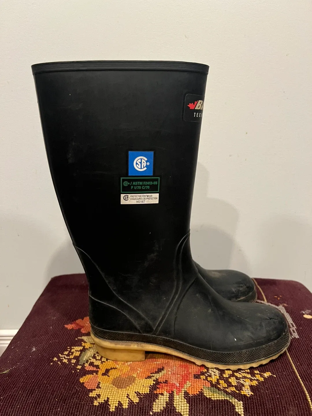 Baffin Steel-toe Black Rubber Boots image indicator(4)
