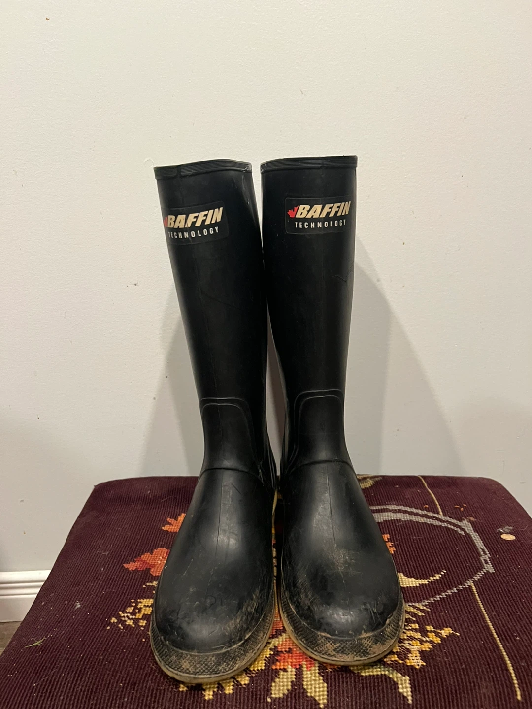 Baffin Steel-toe Black Rubber Boots