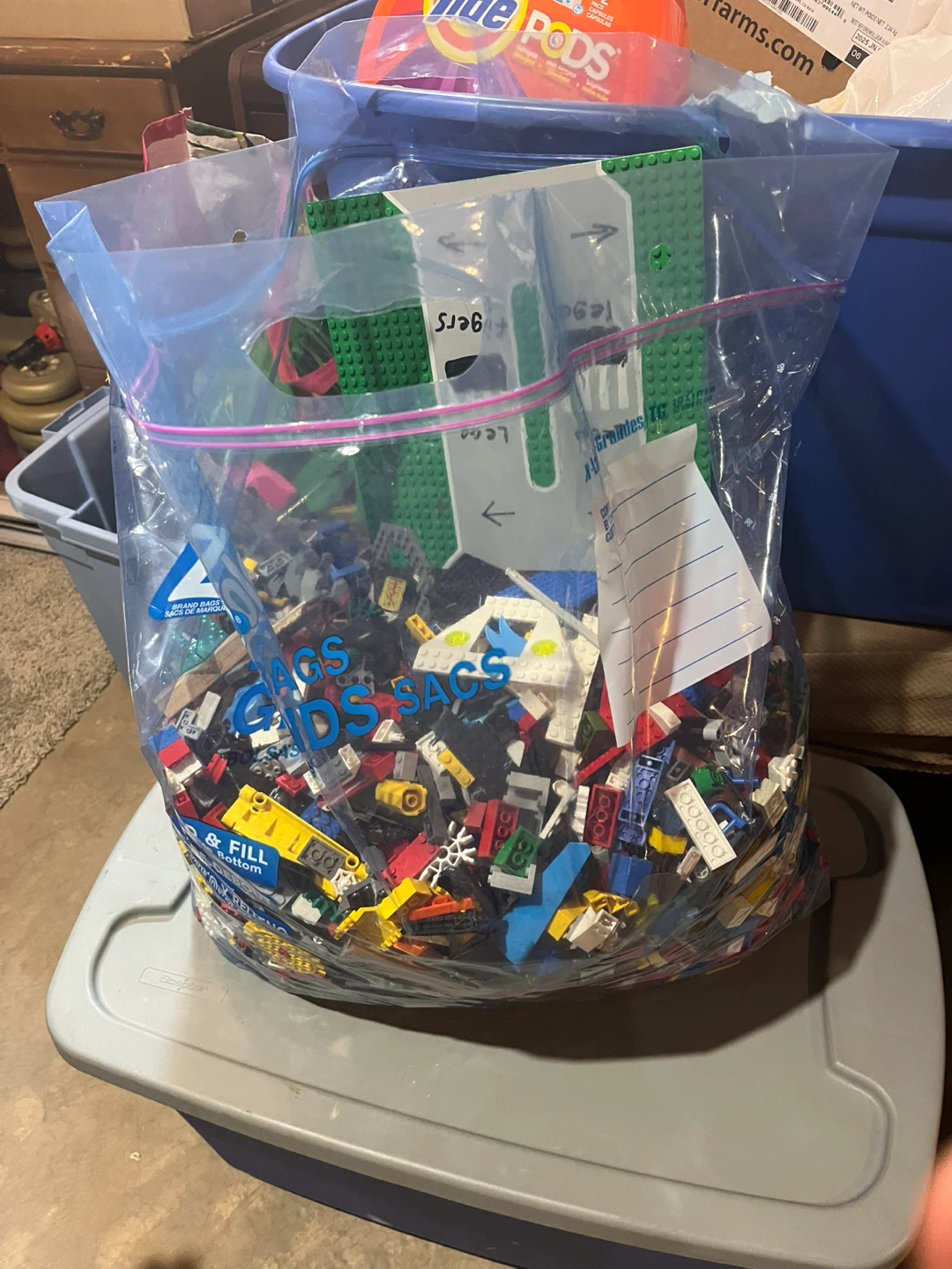 Bag of LEGO Bricks