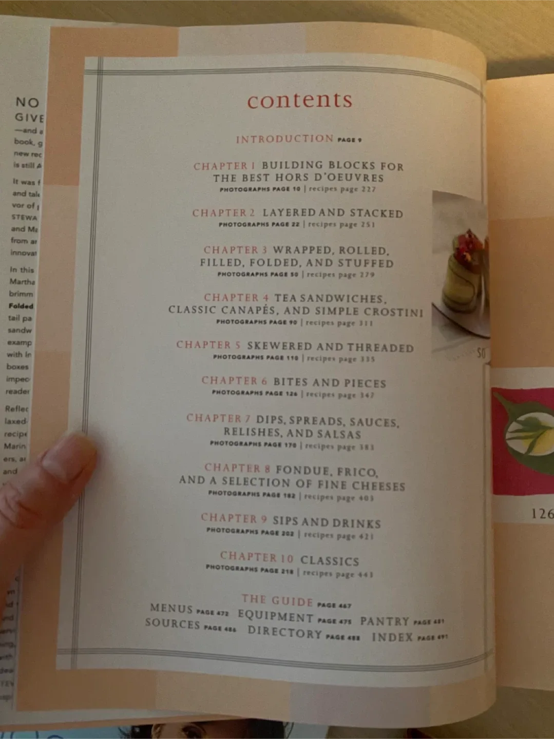 Martha Stewart's Hors D'oeuvres Handbook & Living Cookbook image indicator(2)