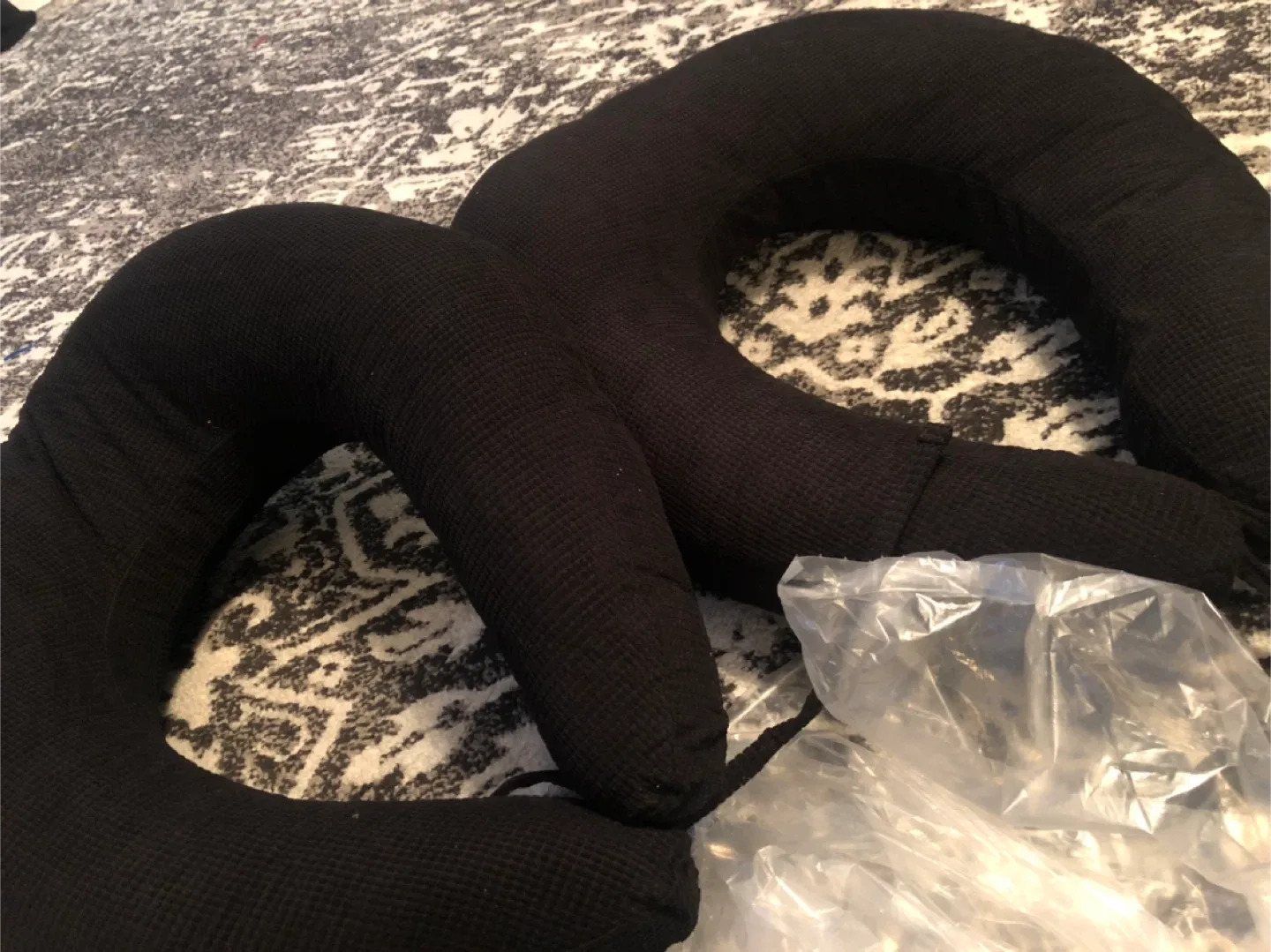 Black Neck Pillow