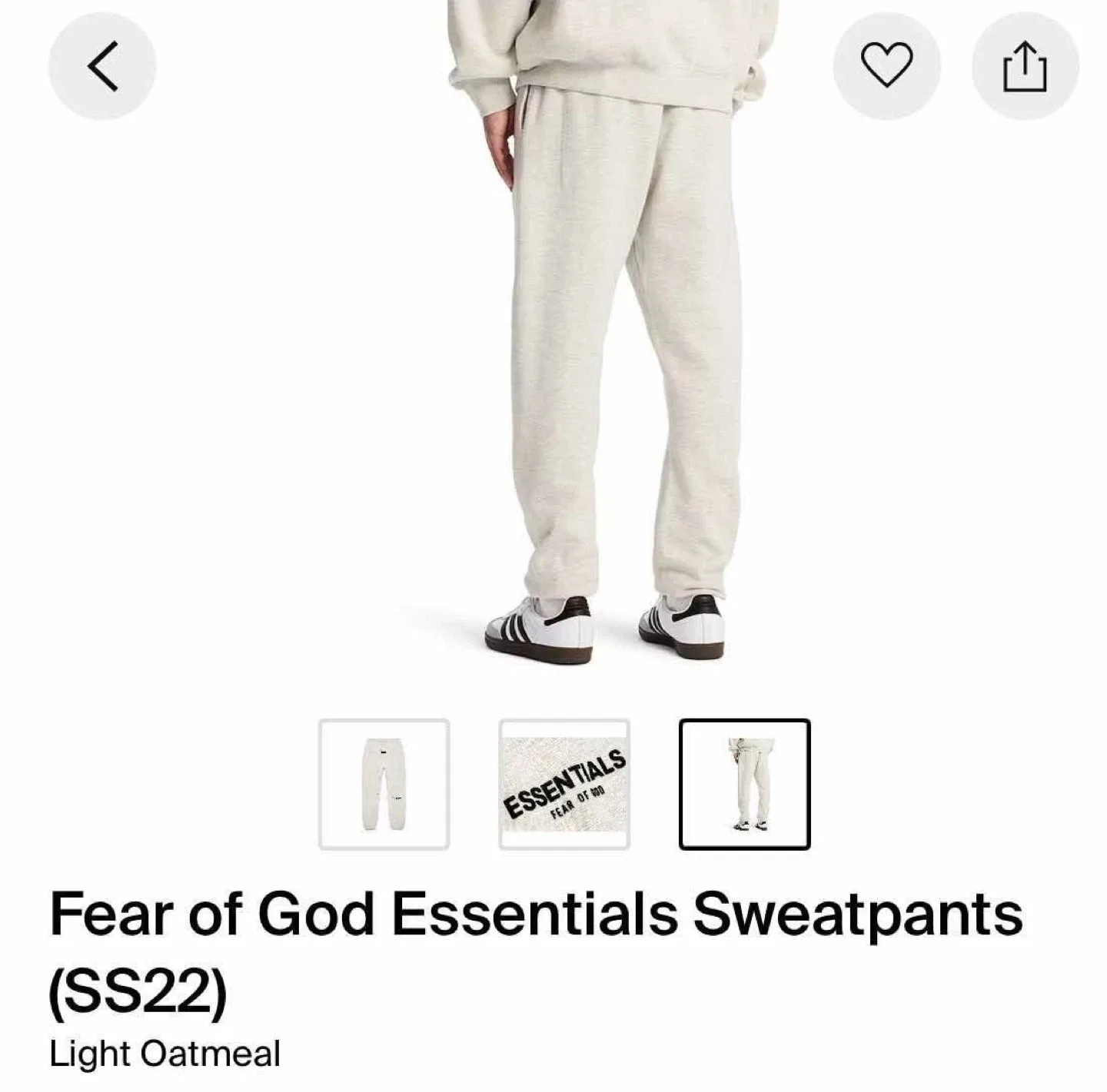 Fear of God Essentials clothes