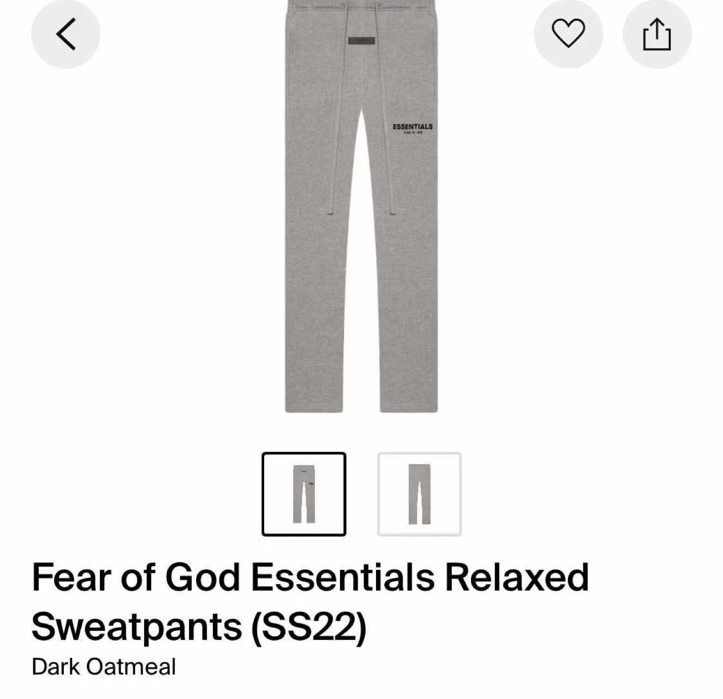 Fear of God Essentials clothes image indicator(2)