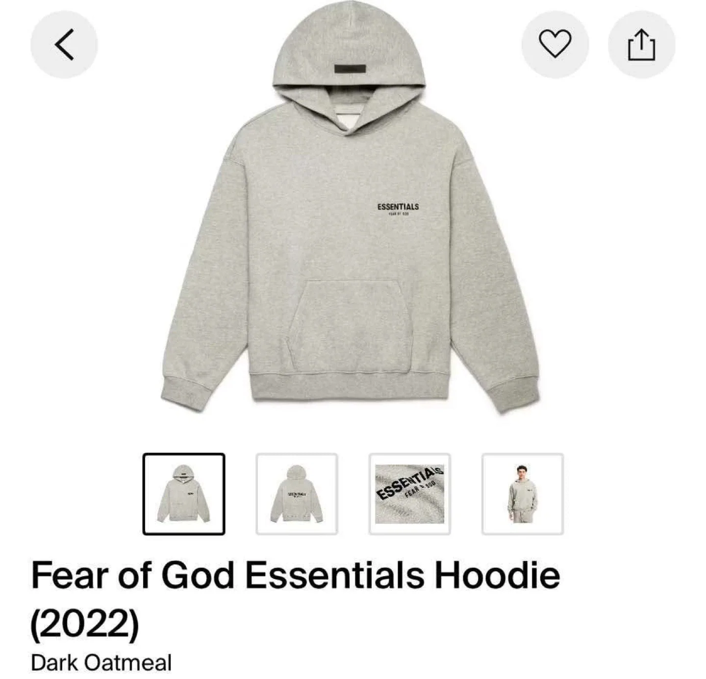 Fear of God Essentials clothes image indicator(8)