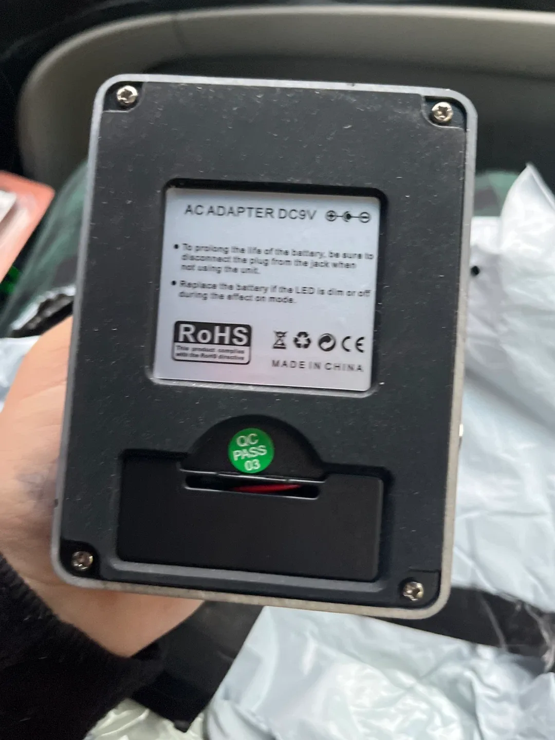 JOYO Splinter Distortion Pedal - Cyan image indicator(3)