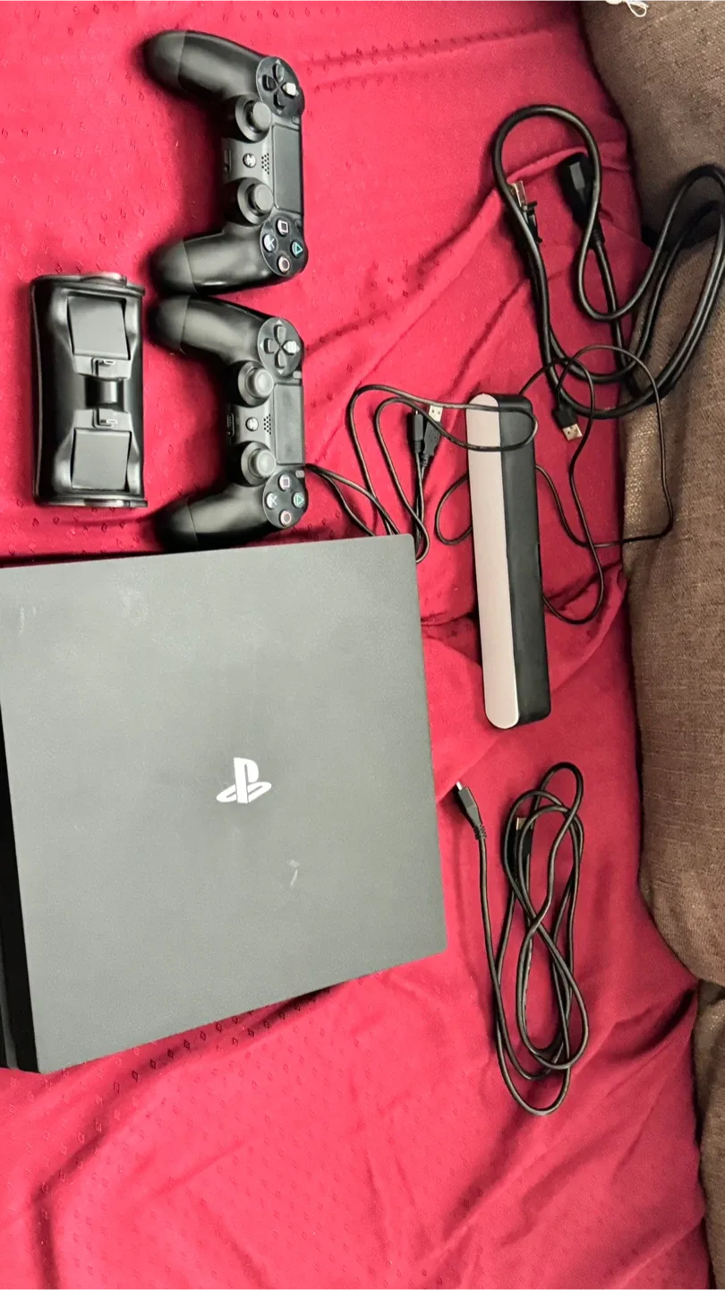 PlayStation 4 Pro Console with Accessories image indicator(2)