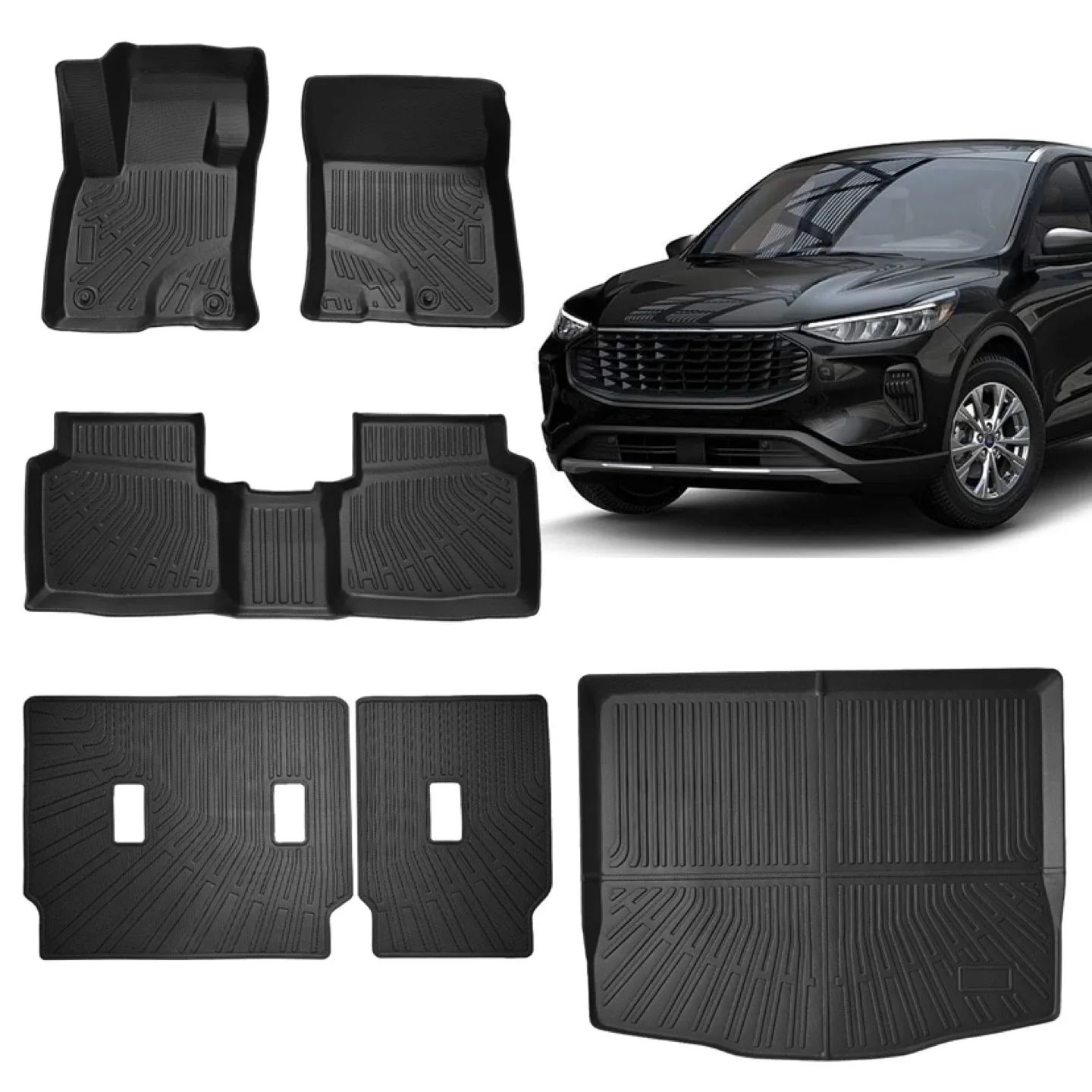 Floor Mats & Trunk Mat for Ford Escape 2020-2025