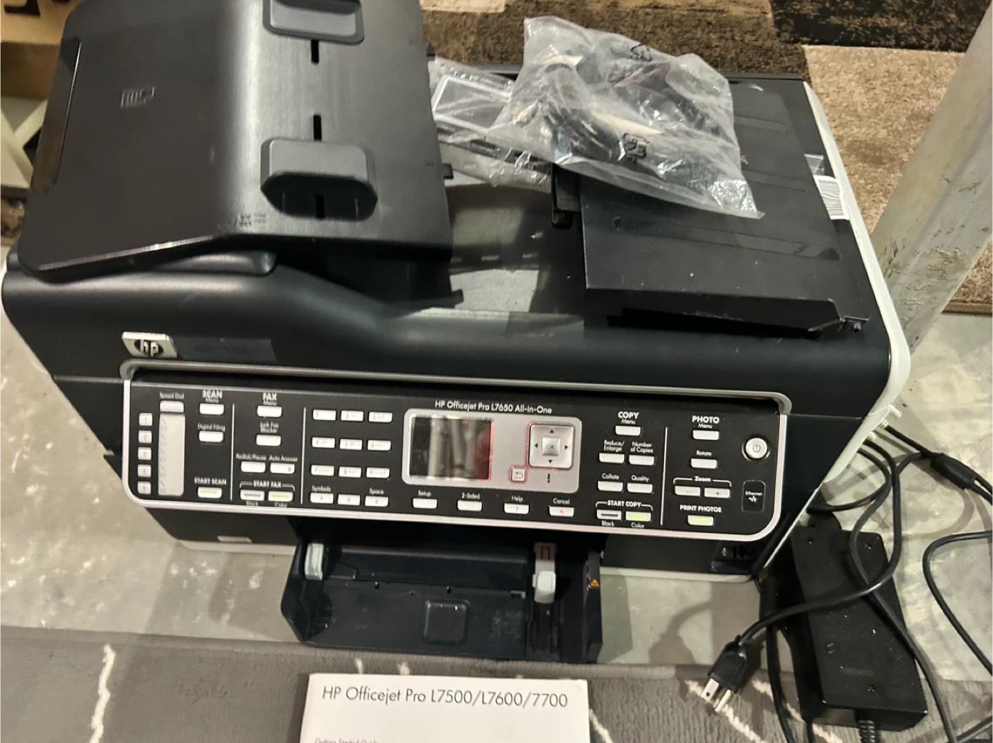 HP Officejet Pro L7650 All-in-One Printer