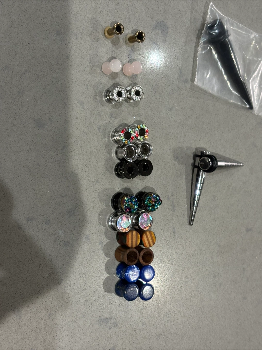 Various tunnels and plugs - photo 4