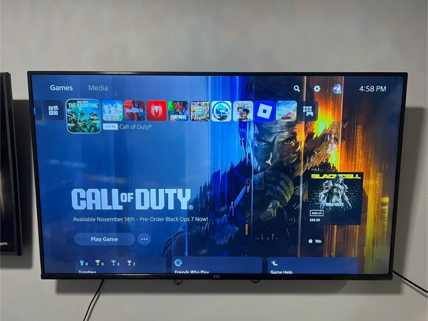 TCL 55” Smart TV