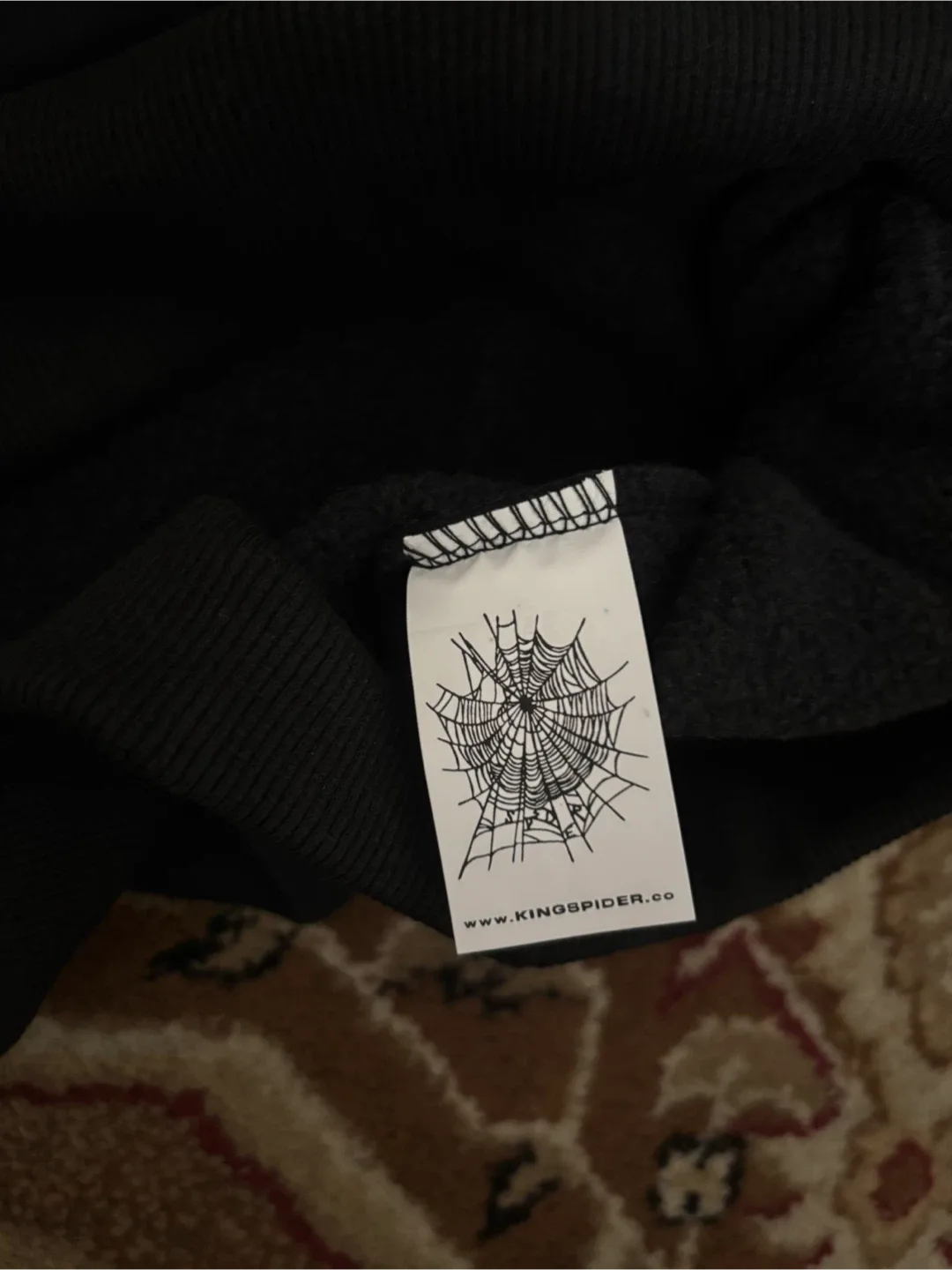 Sp5der Atlanta Black Hoodie image indicator(4)