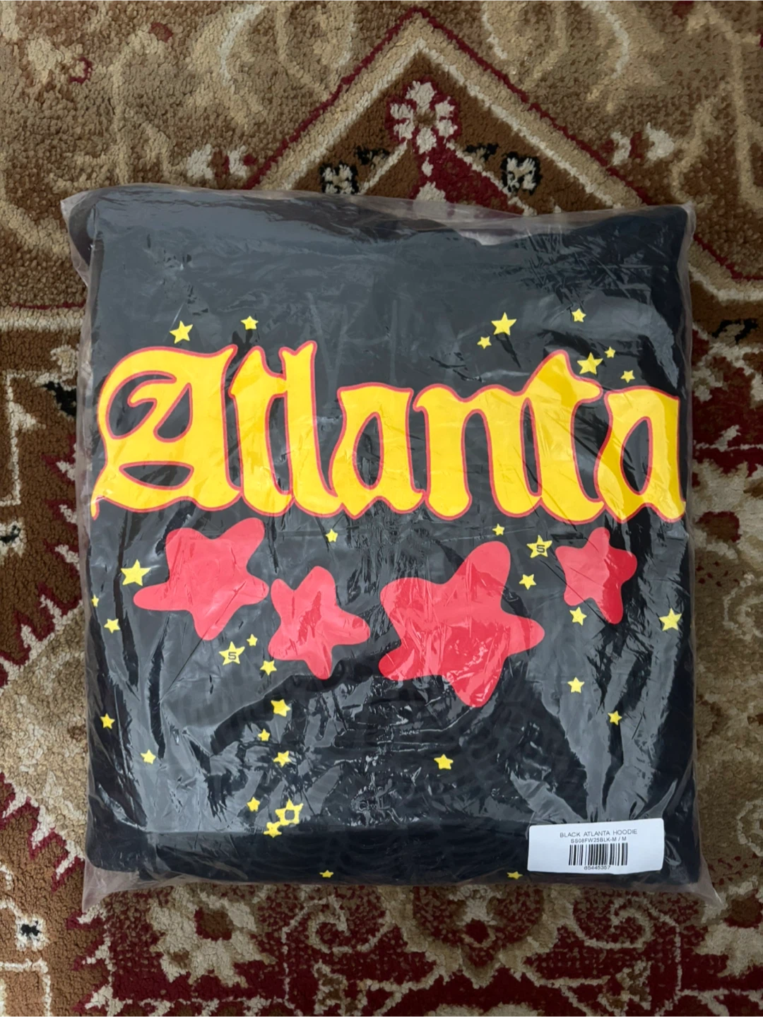 Sp5der Atlanta Black Hoodie